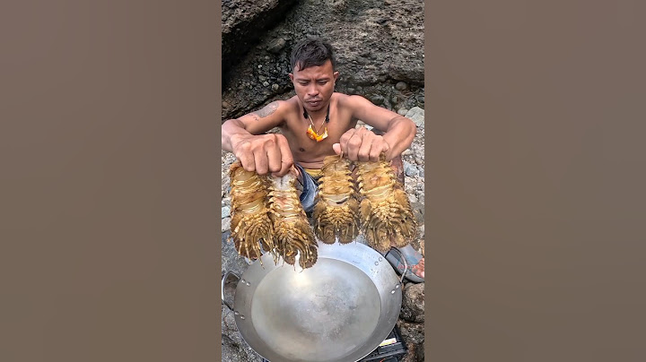Boiling Fresh Catch Slipper Lobster! 🦞🔥