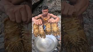 Boiling Fresh Catch Slipper Lobster