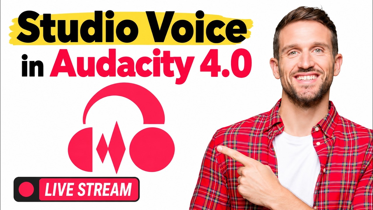 How to make your voice sound better in Latest Audacity 4.0