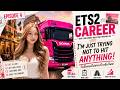 ไม่ต้องเร็ว ไม่ต้องเท่ ขอแค่ไม่ชนค่ะ 😂 | #ets2  EP.4 #girlgamerlive