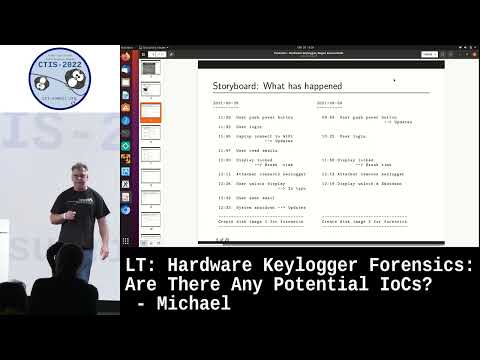 LT: Hardware Keylogger Forensics: Are There Any Potential IoCs? by Michael