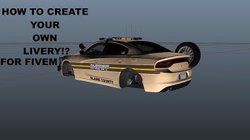 How To Create Your Own CUSTOM Livery For FiveM | Moosey Mod