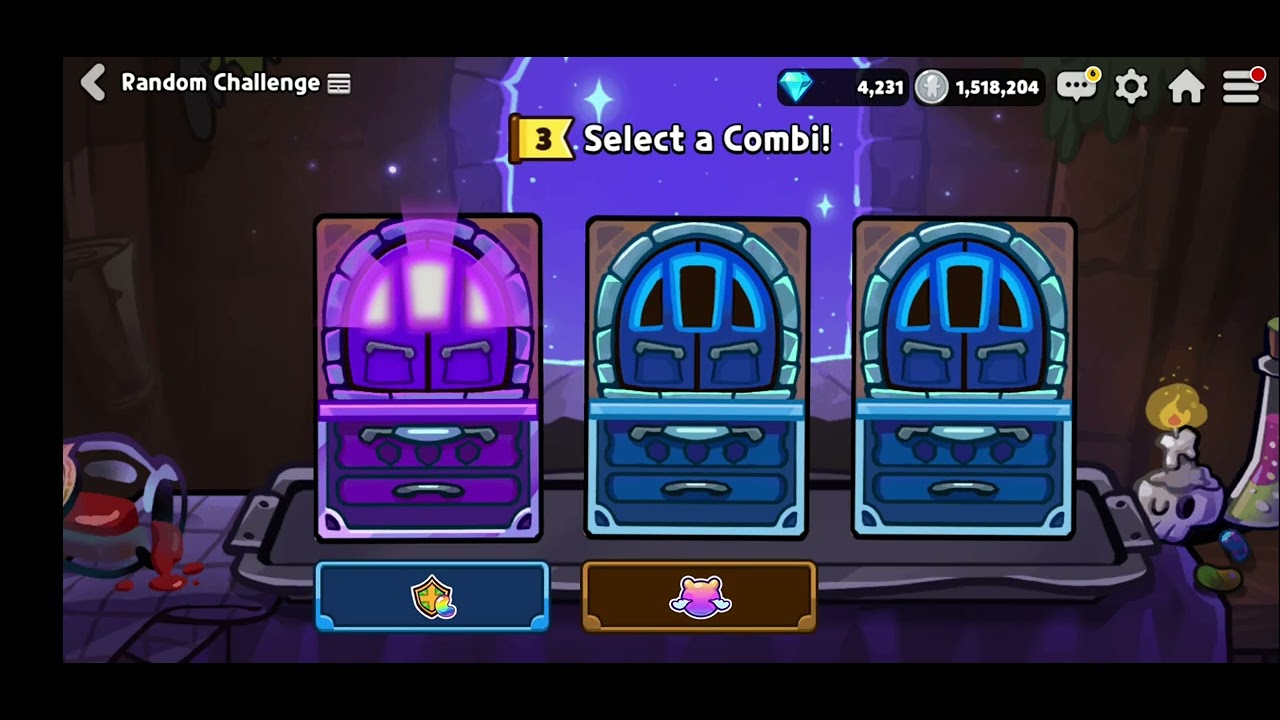 Cookierun Ovenbreak reach the 1st random challenge #CROB 