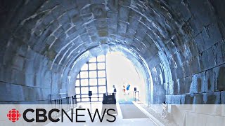 117yearold tunnel that leads to view of Niagara Falls is open to visitors