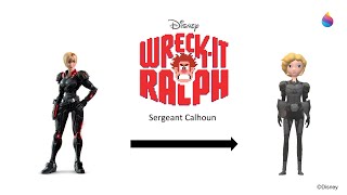 Paint 3D Tutorial: Sergeant Calhoun ~ Wreck-it Ralph (2012)