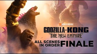 Годзилла х Конг: Новая Империя Все сцены по порядку, финал
