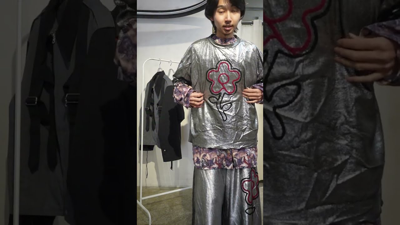 26SS】KIDILL SHIRRING FALLEN ANGEL L/S TEE(FALLEN ANGEL)KL1084 