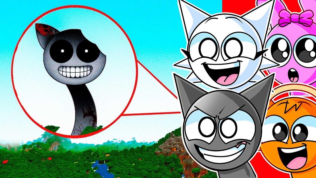 Reacting to ALL Sprunkis FOUND in Minecraft!