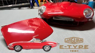 Agora Models Build the 1961 E-Type Jaguar 1:8 Scale - Pack 10 - Stages 74-82