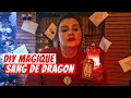 Diy super facile  sang de dragon glow in the dark