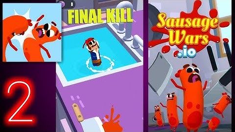 Sausage Wars.io gameplay walkthrough part 2 - Level 16-25
