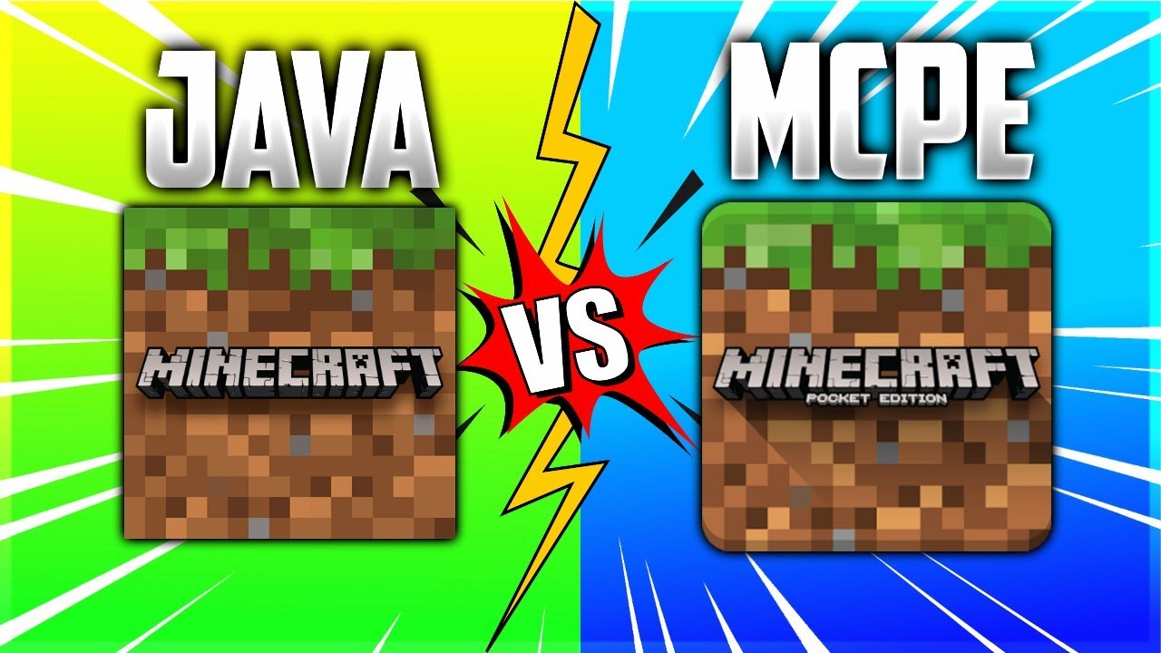 Minecarft Java VS Pocket Edition | 15 Biggest Difference Between You ...