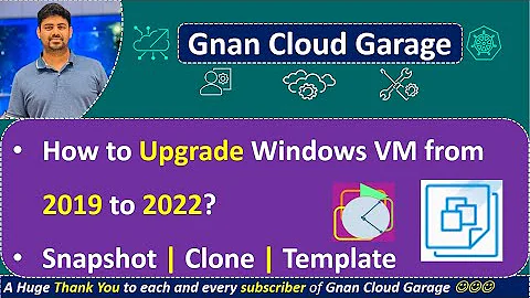 25 . VM Snapshot, Clone, Templates | Windows Server OS Upgrade from 2019 to 2022 |  Home Lab