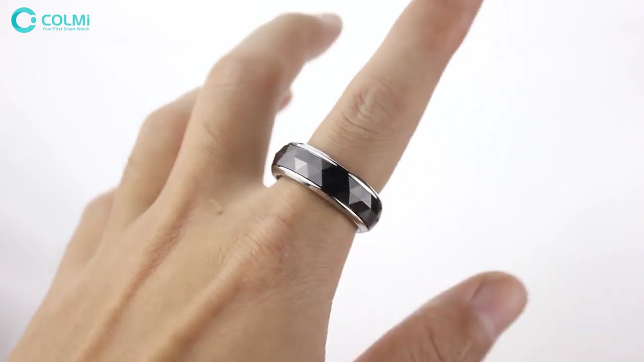 Colmi R11 Smart Ring! Health and Sleep Monitor with  Fidget Spinner Anxiety Relieve