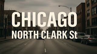 Driving Through Chicago POV I NORTH CLARK St