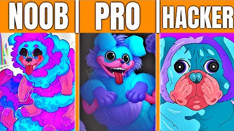 Minecraft pixel art «pj pug-a-pillar» (noob VS pro VS hacker) PART 1