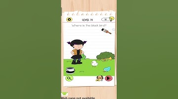 Brain Test 4 Level 77 Solution | Find the Black Bird Trick