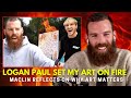 LOGAN PAUL SET MY ART ON FIRE | Why It Mattered To Me | Maclin