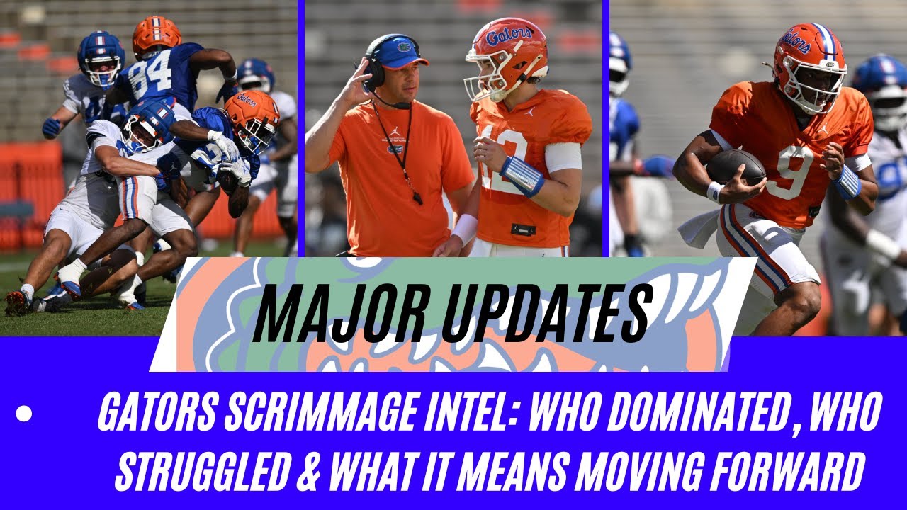 Gators Scrimmage Intel: Who DOMINATED, Who Struggled & What It Means Moving Forward
