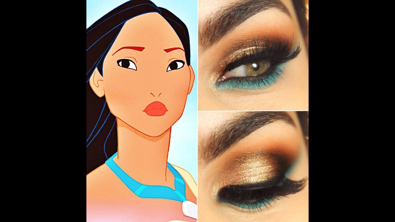 tryk Værdiløs Elastisk Pocahontas Inspired Eye Makeup // Pinterest Caught My Eye Series - YouTube