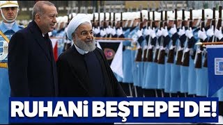 Cumhurbaşkanı Erdoğan, Ruhani’yi Resmi Tören İle Karşıladı Resimi