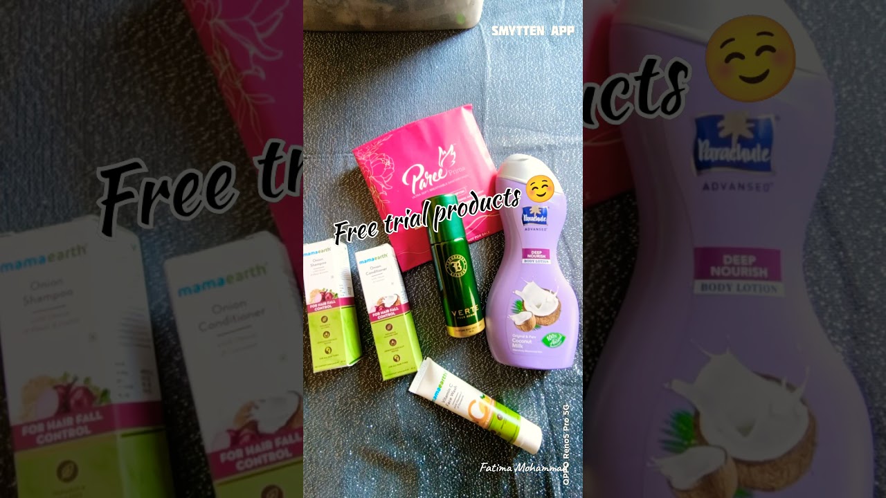 Smytten App free trial products | Tip Tip barsa paani | shorts | Smytten | Fatima Mohammad