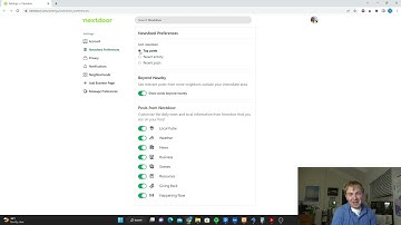 How do I get Nextdoor to show most recent posts?