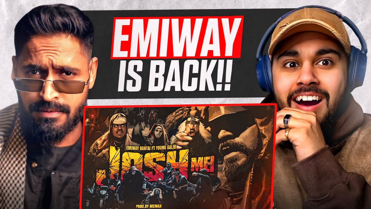 EMIWAY is Back with Bajis | JOSH MEI - EMIWAY BANTAI X YOUNG GALIB Reaction Video
