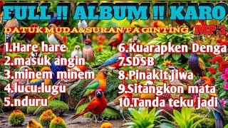 MUSIC KARO REMIX NON-STOP POPULER // COCOK BUAT DI PERJALANAN LUAR KOTA // 