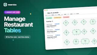 How to Design Your Restaurant Floor Plan in Reservics | Restaurant Management