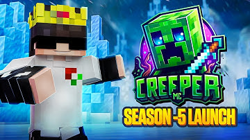 Minecraft SMP LIVE || PUBLIC SMP 24/7 JAVA + BEDROCK || CREEPER MC SEASON - 5  #live