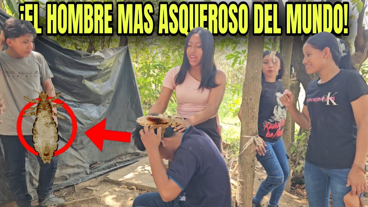 La Novia Le Encuentra Miles De PI0JOS A David🪳 Que Cochin0 David No Se Baña😱