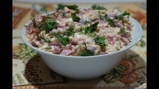 Салат закуска по-буковински с маринованным перцем Салат закуска по-буковински с маринованным перцем