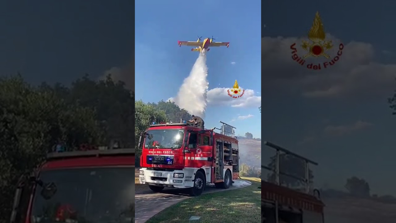 Canadair in azione