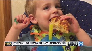 Doctor: Level of PFAS in toddler's blood 'way high'