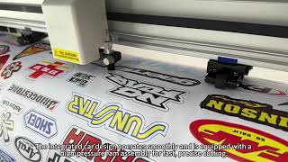Automatic Edge Patrol Cutting Plotter — Camera Contour Cutting in Action | Mycut