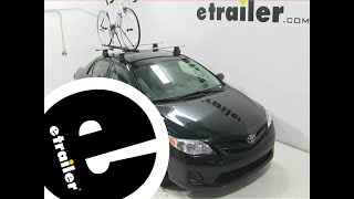 etrailer | Does it Fit Testing the Swagman Upright Bike Rack for 1 Bike on a 2013 Toyota Corolla