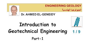 (1/9) -1 Introduction to Geotechnical Engineering