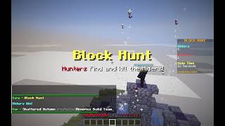 Micro Round in Block Hunt on Mineplex
