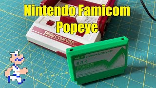 Popeye Famicom Gameplay (1983) - Nintendo Arcade Classic @geekwithsocialskills
