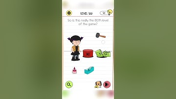 Brain Test 4 Level 100 Best Solution | Brain Test Solution Walkthrough