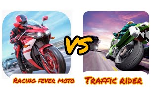 traffic rider vs racing fever moto 🔥|| the big comparison#trafficrider #racingfevermoto screenshot 2