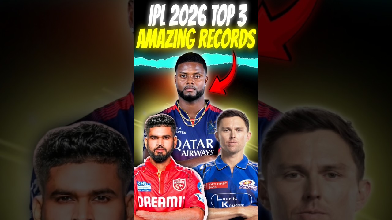 IPL 2026 TOP 3 RECORDS GOING TO BROKEN🥵