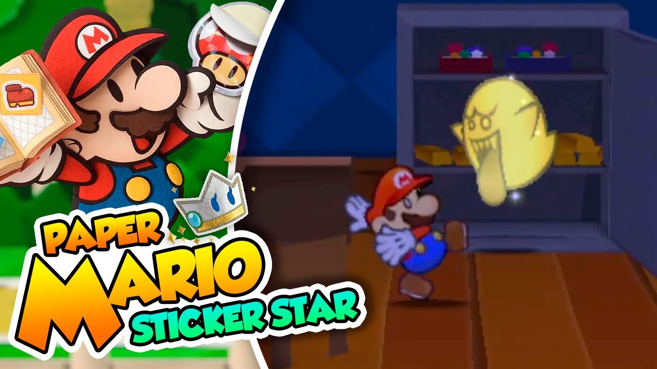 Cazafantasmas - 26 - Paper Mario: Sticker Star (3DS) DSimphony