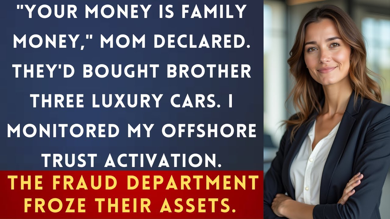 Во время семейного собрания мама опустошила мой счёт — у моего частного банка возникли вопросы
