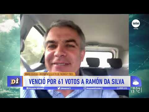 Mario Silvera ganó la Intendencia de Treinta y Tres por 61 votos