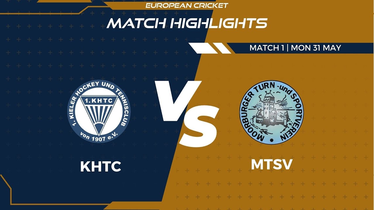 Match 1 - KHTC vs MTSV | Highlights | FanCode ECS Germany Day 1 | Kiel 2021 | ECS21.388