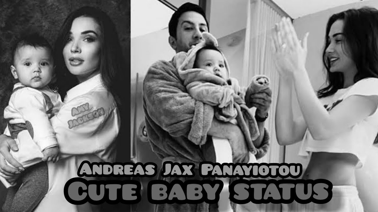Andreas Jax Panayiotou |  Amy Jackson son | photo status | September 23 | cute baby status