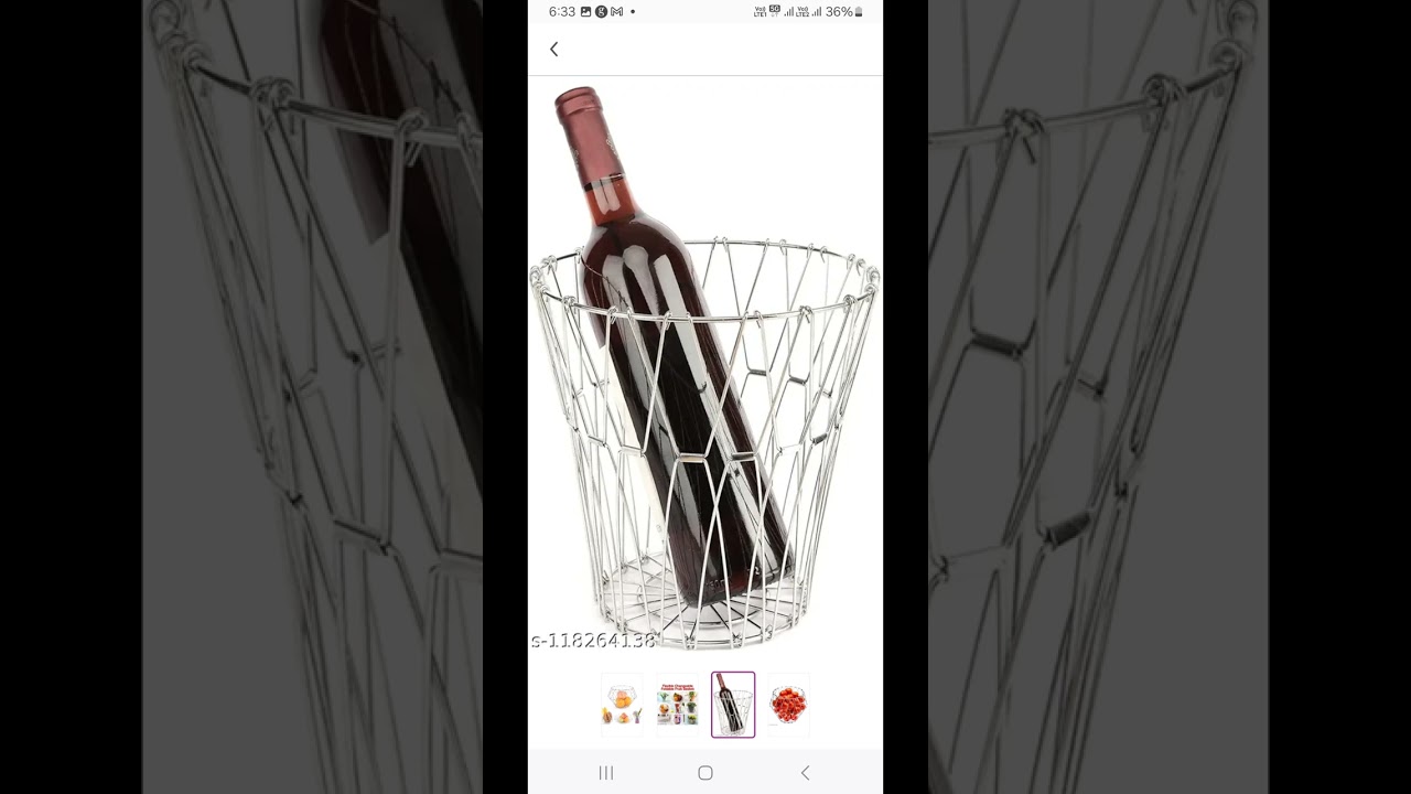 Stainless Steel Folding Fruit Vegetable Basket Stand for Kitchen, Dining Table, Center Table, Home