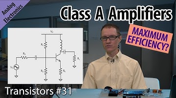 Efficiency of Class A Amplifiers (31-Transistors)